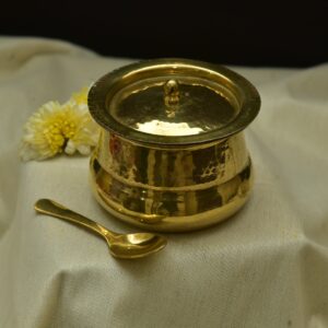 Brass Ghee Pot Image 2