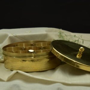 Brass Masala Dabba Image 2