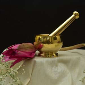Brass Mortar & Pestle Image 3