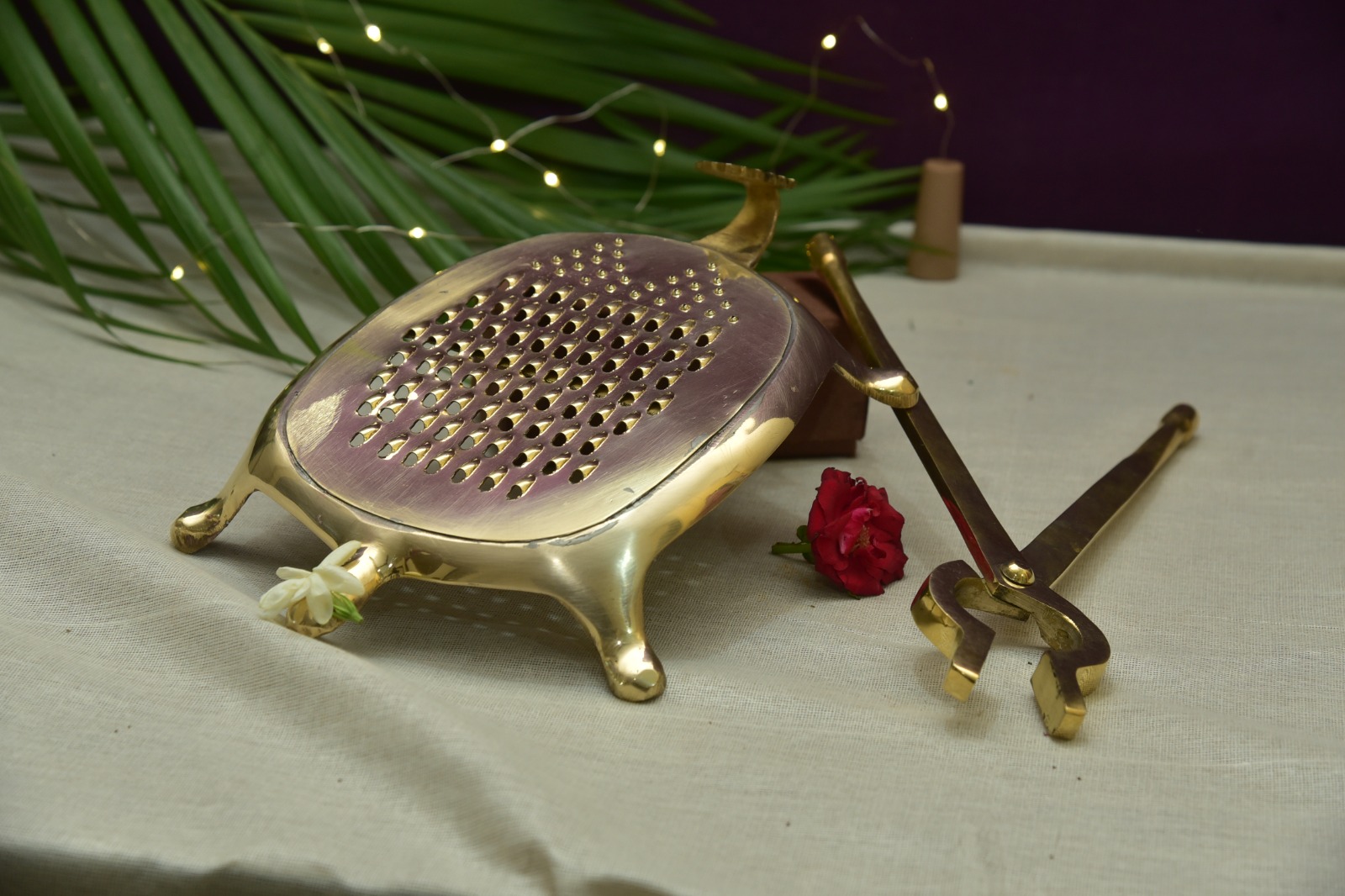 Brass Tortoise Grater Image 2