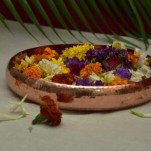 Flower Copper Urli Image 1